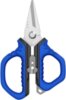 Mustad 5", Scissors, 420 Stainless Steel, Fine Polished Blue