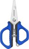 Mustad 5.5", Mini Tool Scissors, 420 Stainless Steel, Fine Polished Blue