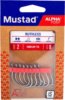 Mustad Ruthless Eyed, 6/0 5db/csomag