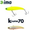 Ima Koume Vibration 70 70mm 13g 102 Chart Back Pearl