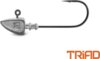 Gallérral ellátott Delphin TRIAD jigfej / 5 db (7,5g-4/0)