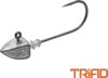 Gallérral ellátott Delphin TRIAD jigfej / 5 db (10g-3/0)