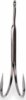 Mustad Frog Double Hook - 2X Strong Black Nickel 2/1 2db/cs
