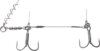 Daiwa Prorex Screw-In Shallow Rig 70lb, #3/0+2/0
