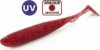 Molix RA Shad 3.8" / #145 - UV Clear Red Flake