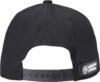 Adventer Cap Black With A Straight Flap