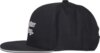 Adventer Cap Black With A Straight Flap
