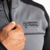Adventer Warm Prostrech Sweatshirt Steel & Black Pulóver M