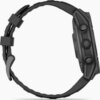 Garmin fenix E 47mm sötétszürke acél, fekete szilikon szíjjal (ED)