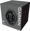 Garmin fenix E 47mm sötétszürke acél, fekete szilikon szíjjal (ED)