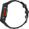 Garmin fenix 8 47mm AMOLED, sötétszürke, fekete szilikon szíjjal (ED)
