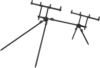 Prologic C-Series Convertible Long Legs Rod Pod