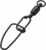 STAINL. BB SWIVELS W.CROSSL. SNAP 2 75KG (Rozsdamentes golyóscsapágyas forgó Crosslock kapoccsal)