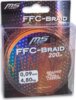 MS RANGE FFC-Braid narancssárga fonott zsinór fluorocarbon szállal fonva / 0,11mm / 200m / 5,6kg